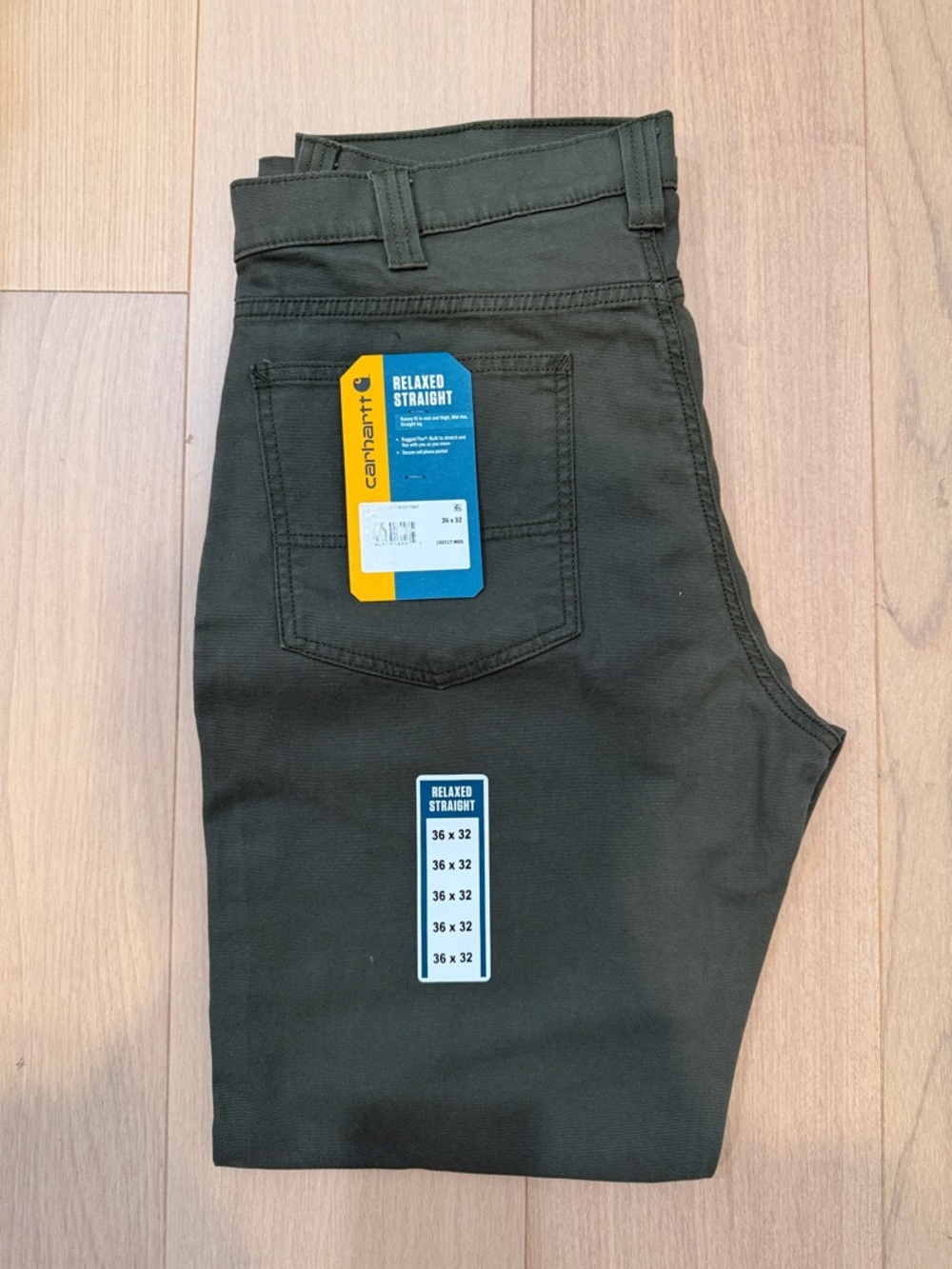 Carhartt Relaxed Straight Rigby Pant 36 x 32